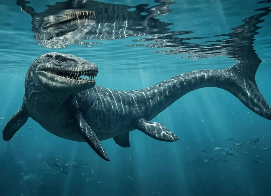 Mosasaurus — Recto