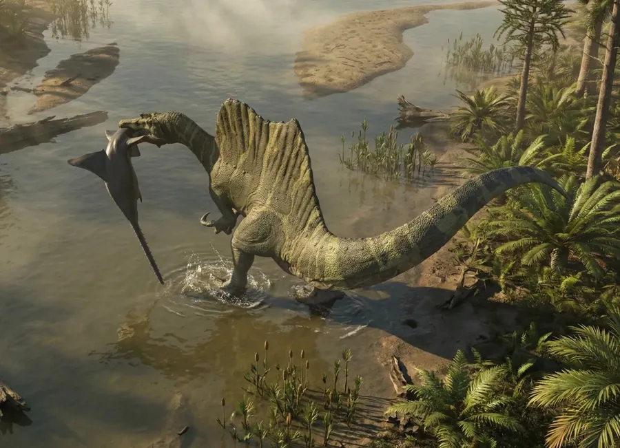 Spinosaurus — Recto
