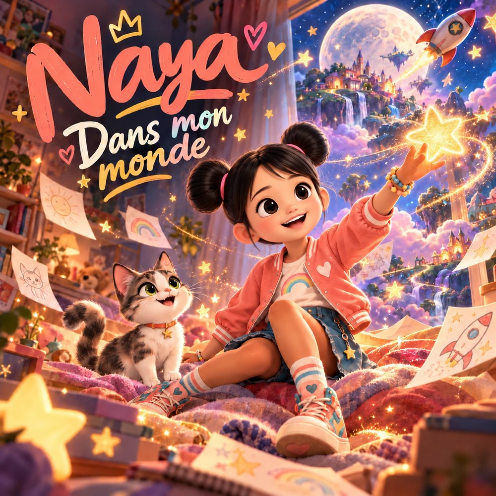 Pochette de l'album « Dans mon monde » de Naya